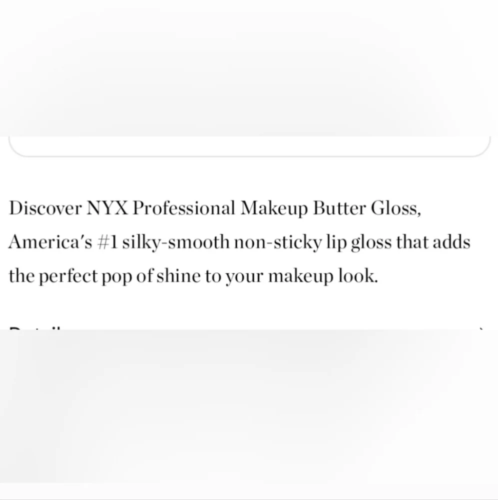 ✨3/$15✨NYX Professional Makeup Butter Gloss Non-Sticky Shade: Red Velvet ♥️ ✨🆕